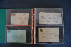 Bayern, ca. 1850/70, alter Bestand von ca. 70 frankierten Belegen, ...