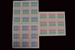 1380: German Democratic Republic - Booklet pane sheets