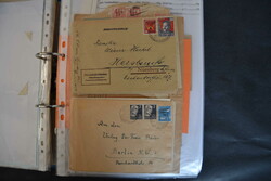 DDR und etwas SBZ, vielseitiger Belegebestand mit einf. Bedarfspost, ...