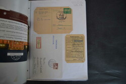 DDR, etwas SBZ, Bestand von R-Briefen mit div. versch. R-Zetteln mit ...