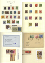 Berlin, 1948/90, überkomplette gestempelte Sammlung auf ...