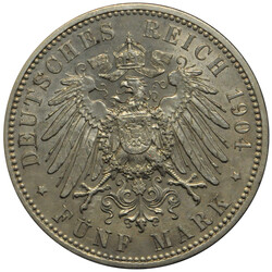 1904, 5 M. Georg mit Lebensdaten, E, vzAutomatically generated ...