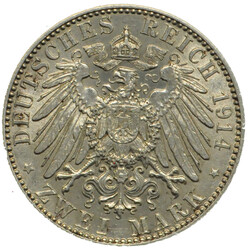 1914, 2 M. Friedrich August III, E, vzAutomatically generated ...