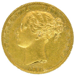 1851, 1 Sovereign Gold "Victoria", 7,3g(fein), vzAutomatically ...