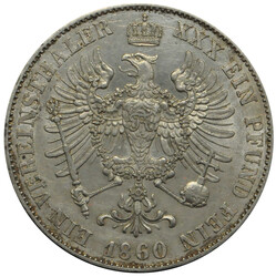 1860, Taler Friedrich Wilhelm IV, A, vzAutomatically generated ...