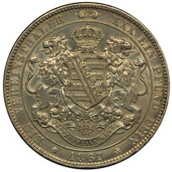 1867, Vereinstaler Johann, B, vzAutomatically generated translation ...