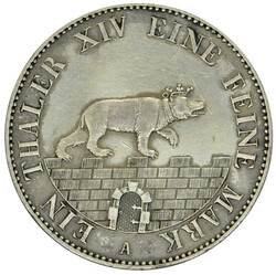 Bernburg, 1846, Taler Alexander Carl, A, ss+/fvzAutomatically ...