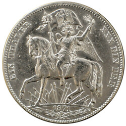 1871, Siegestaler Johann, B, fvz/vz  Automatically generated ...