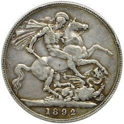 1892, Crown Victoria, Silber, ss  Automatically generated translation ...