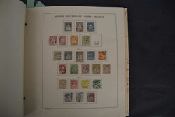 Schweiz, 1850/1978, gemischte Teilsammlung auf Schaubek-Text im ...