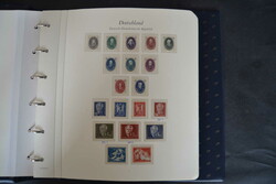 DDR, 1949/90, komplette postfrische Sammlung in 3 Alben auf Borek- ...