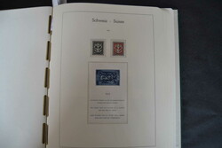 Schweiz, 1945/64, komplette postfrische Sammlung auf Leuchtturm-Text ...