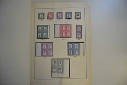 Südwestafrika, Portomarken 1923/31, Spezialsammlung der versch. ...