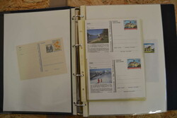 Österreich, 1990/99, Slg. von illustrierten Ganzsachen, dabei Serien ...