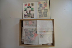 "Alle Welt", kl. Karton mit Marken und Belegen versch. Länder inkl. ...