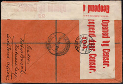 1916, Auslands-R-Brief der 3. Portostufe mit 7 1/2 P. Auslandsporto ...