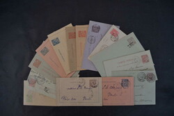 Monaco, ca. 1887/1921, Partie alter Ganzsachen, dabei ...