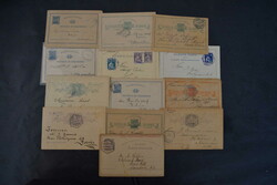 Mocambique, 1895/1914, 11 Ganzsachen und 2 Kartenbriefe mit ...