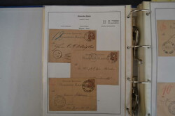 ROHRPOST, intr. Teil einer Spezialsammlung im Ordner, ...