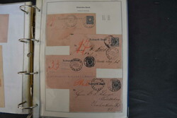 ROHRPOST, intr. Teil einer Spezialsammlung im Ordner, ...