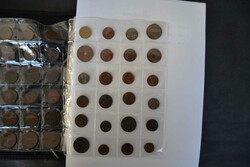 Deutschland/"Alle Welt", Album mit ca. 190 Münzen, dabei Drittes ...