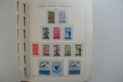 Rumänien ab Klassik bis 2005, Sammlung in 7 Schaubek-Falzlosalben ...