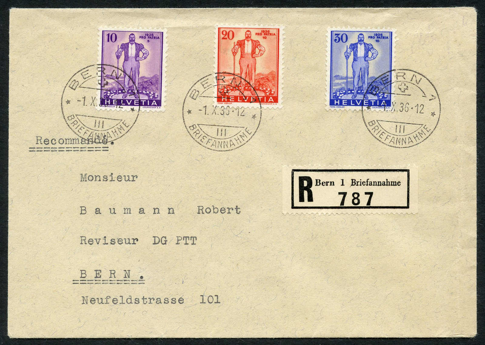 Lot 58 - schweiz schweiz -  Schwarzenbach Auktion Zurich 67th Auction - Session I