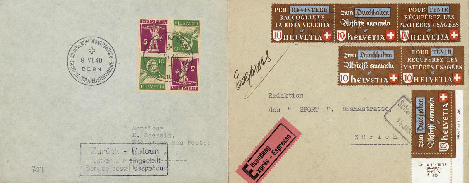 Lot 87 - schweiz Schweiz K/Z/S, Sammlungen, Lots und Posten -  Schwarzenbach Auktion Zurich 67th Auction - Session I