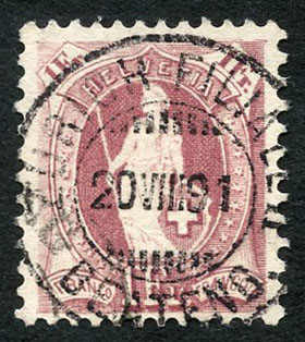 Lot 432 - schweiz schweiz stehende helvetia - Schwarzenbach Auktion Zurich 67th Auction - Session II Lot 432 - schweiz schweiz stehende helvetia - Schwarzenbach Auktion Zurich 67th Auction - Session II