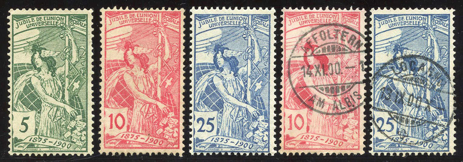 Lot 435 - schweiz schweiz weltpostverein upu - Schwarzenbach Auktion Zurich 67th Auction - Session II Lot 435 - schweiz schweiz weltpostverein upu - Schwarzenbach Auktion Zurich 67th Auction - Session II