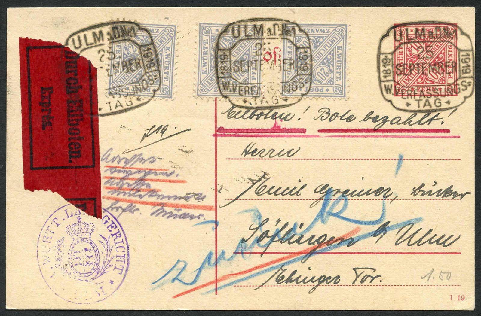 Lot 475 - sammlungen und posten sammlungen und posten altdeutschland -  Schwarzenbach Auktion Zurich 67th Auction - Session II