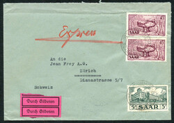 350: Saar - Postal stationery