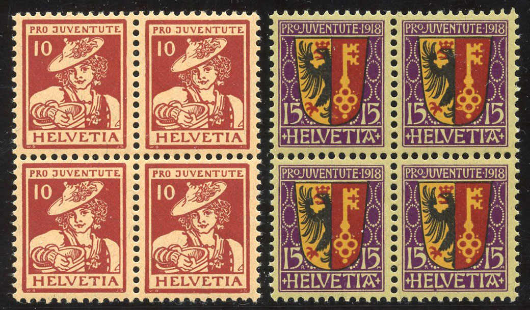 Lot 93 - schweiz schweiz pro juventute -  Schwarzenbach Auktion Zurich 67th Auction - Session I