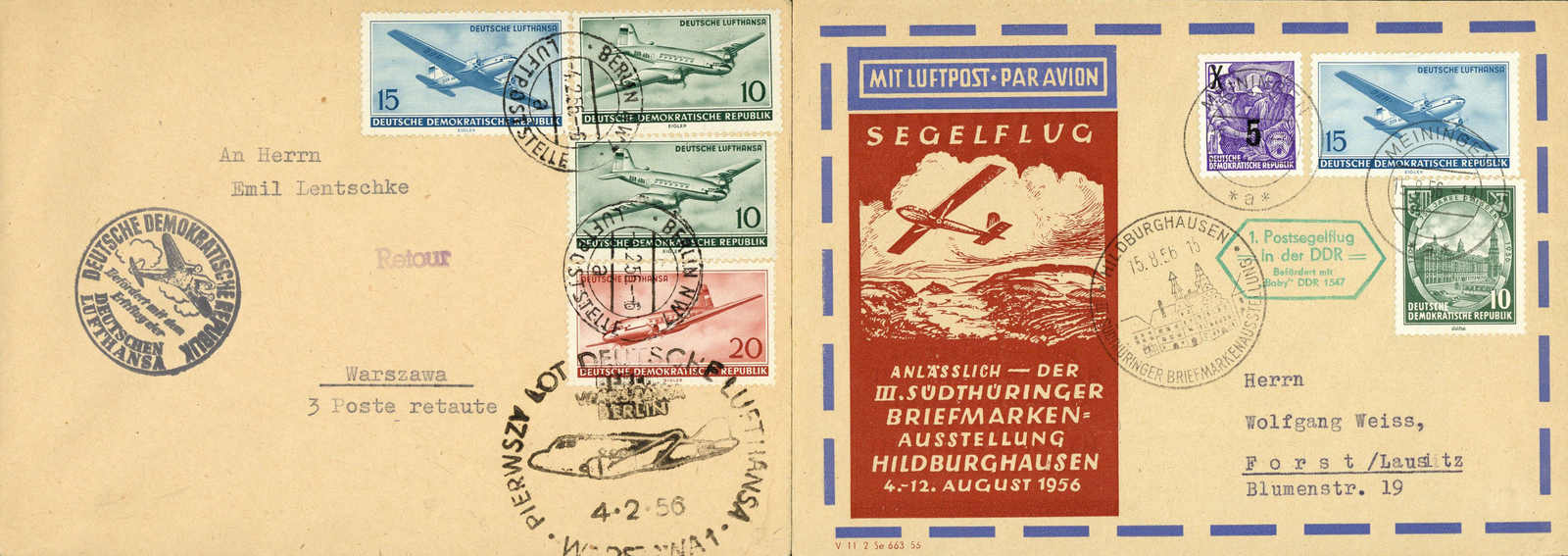 Lot 508 - deutschland ddr - Schwarzenbach Auktion Zurich 67th Auction - Session II Lot 508 - deutschland ddr - Schwarzenbach Auktion Zurich 67th Auction - Session II