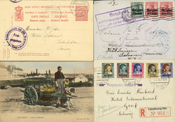 7092: Sammlungen und Posten Benelux - Briefe Posten