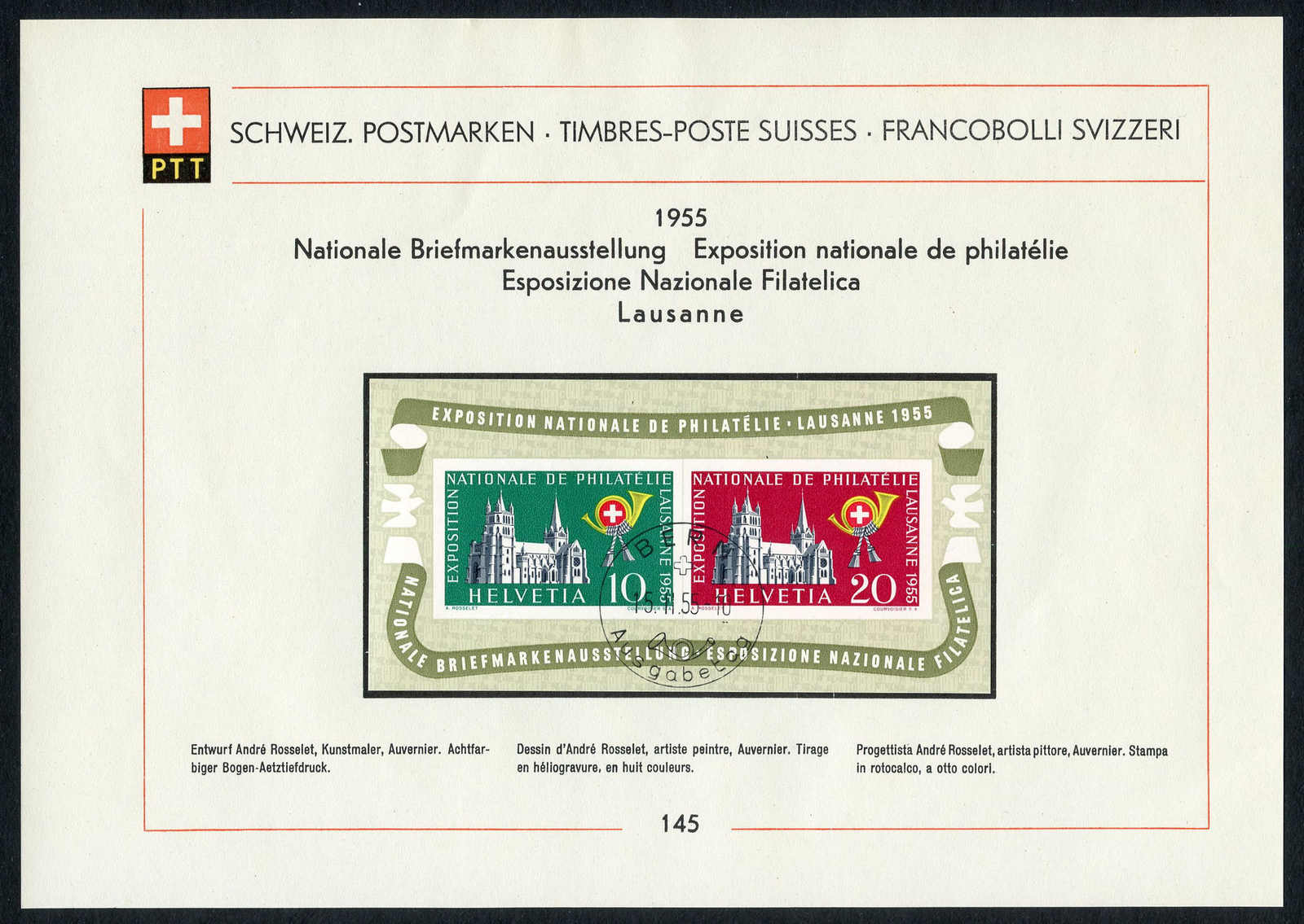 Lot 64 - schweiz schweiz -  Schwarzenbach Auktion Zurich 67th Auction - Session I