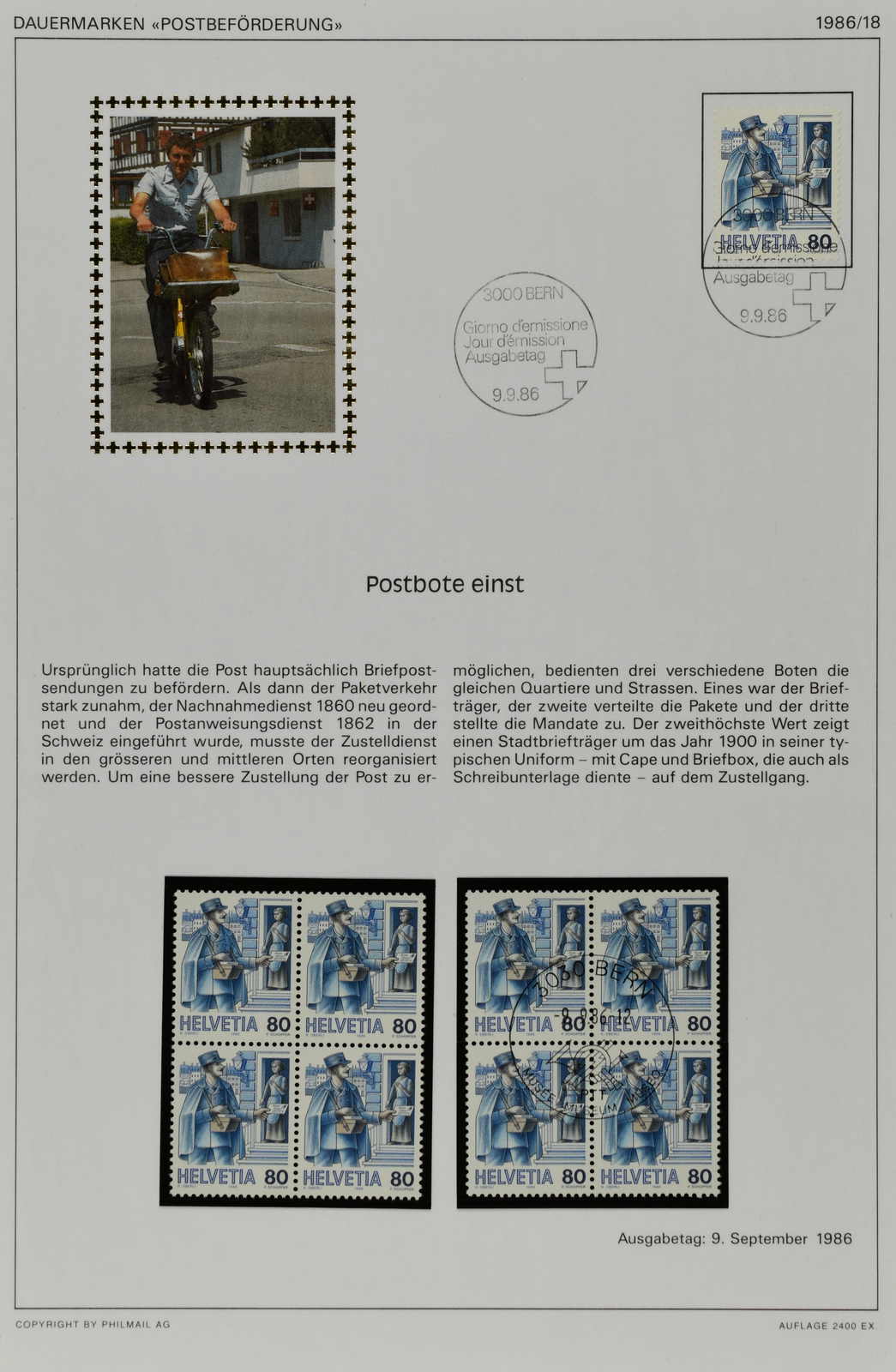Lot 186 - schweiz schweiz -  Schwarzenbach Auktion Zurich 67th Auction - Session I