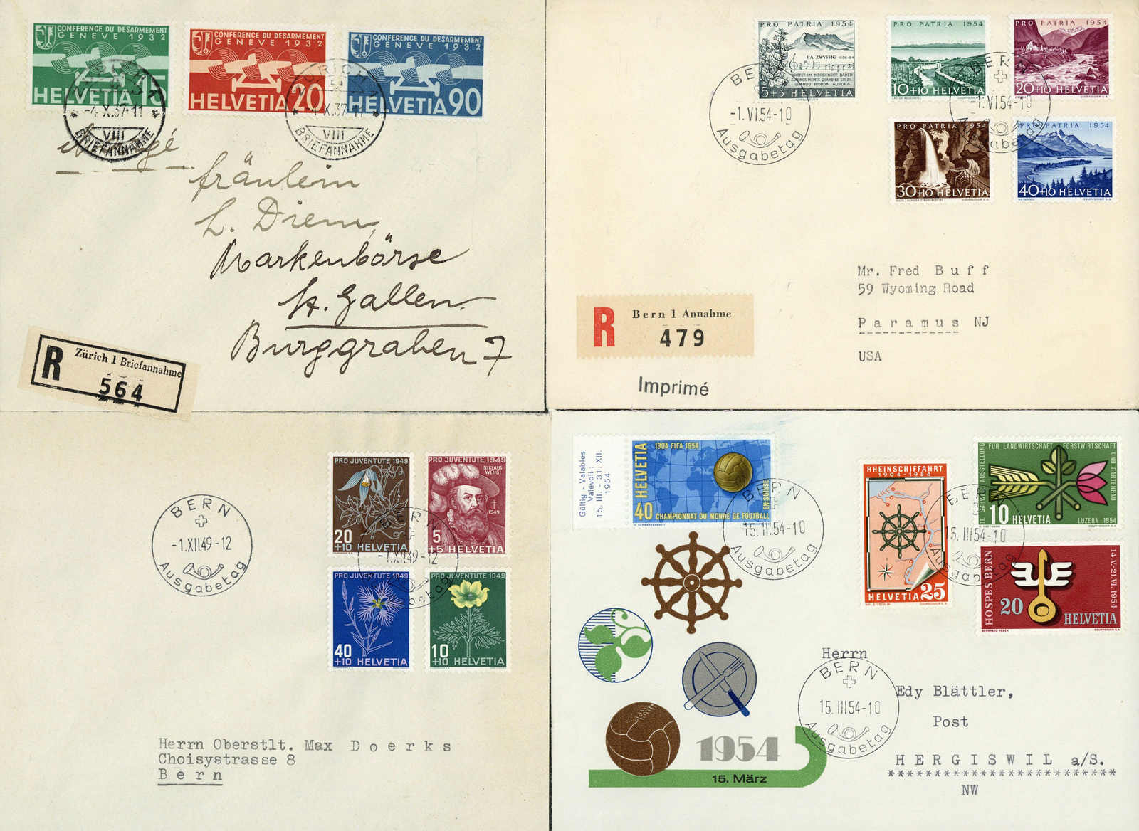 Lot 127 - schweiz schweiz -  Schwarzenbach Auktion Zurich 67th Auction - Session I