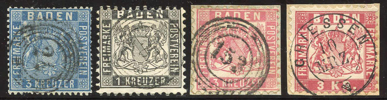 Lot 469 - deutschland altdeutschland baden -  Schwarzenbach Auktion Zurich 67th Auction - Session II