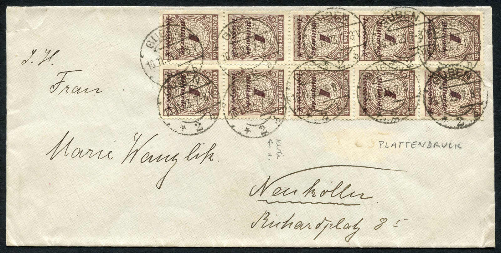 Lot 478 - deutschland Deutsches Reich, 1918/23 Inflationsausgaben -  Schwarzenbach Auktion Zurich 67th Auction - Session II