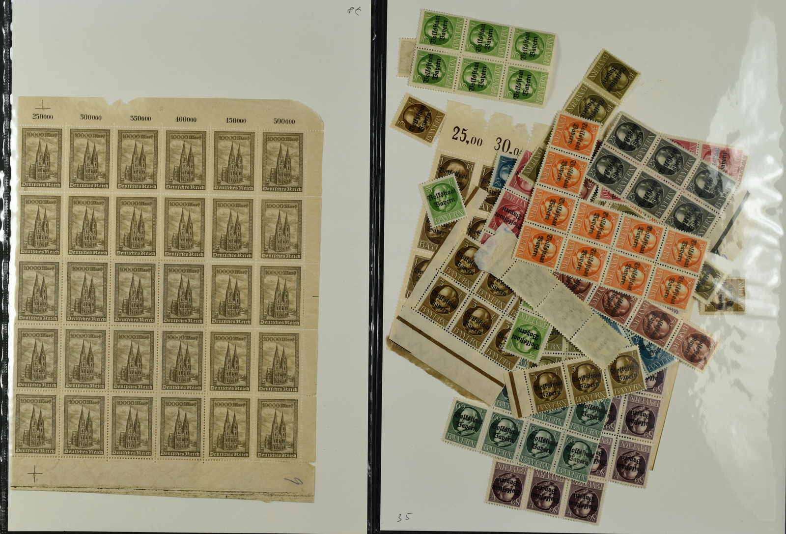 Lot 488 - sammlungen und posten sammlungen und posten deutschland -  Schwarzenbach Auktion Zurich 67th Auction - Session II