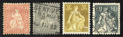 5655146: Suisse dents assis Helvetia - Collections