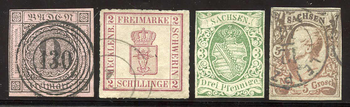 Lot 474 - sammlungen und posten sammlungen und posten altdeutschland -  Schwarzenbach Auktion Zurich 67th Auction - Session II