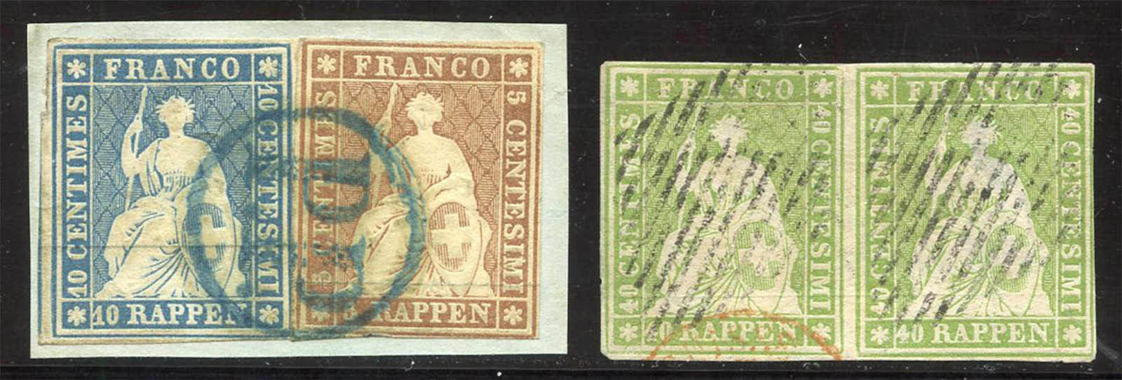 Lot 411 - schweiz Schweiz Strubel - Schwarzenbach Auktion Zurich 67th Auction - Session II Lot 411 - schweiz Schweiz Strubel - Schwarzenbach Auktion Zurich 67th Auction - Session II