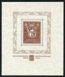 4175: Liechtenstein - Souvenir / miniature sheetlets