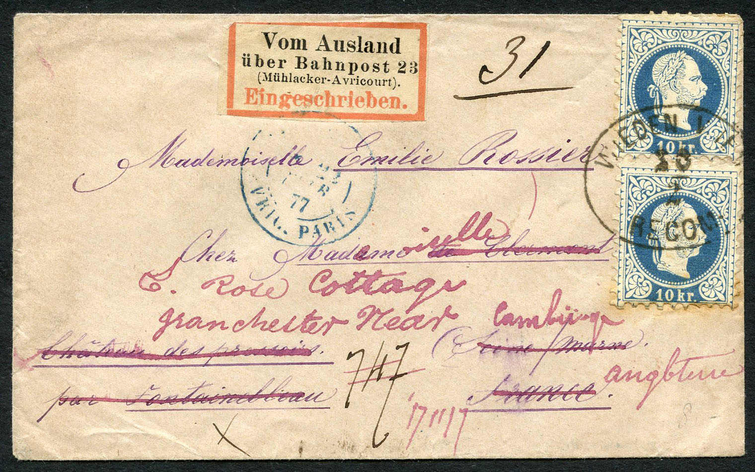 Lot 610 - europa österreich - Schwarzenbach Auktion Zurich 67th Auction - Session II Lot 610 - europa österreich - Schwarzenbach Auktion Zurich 67th Auction - Session II