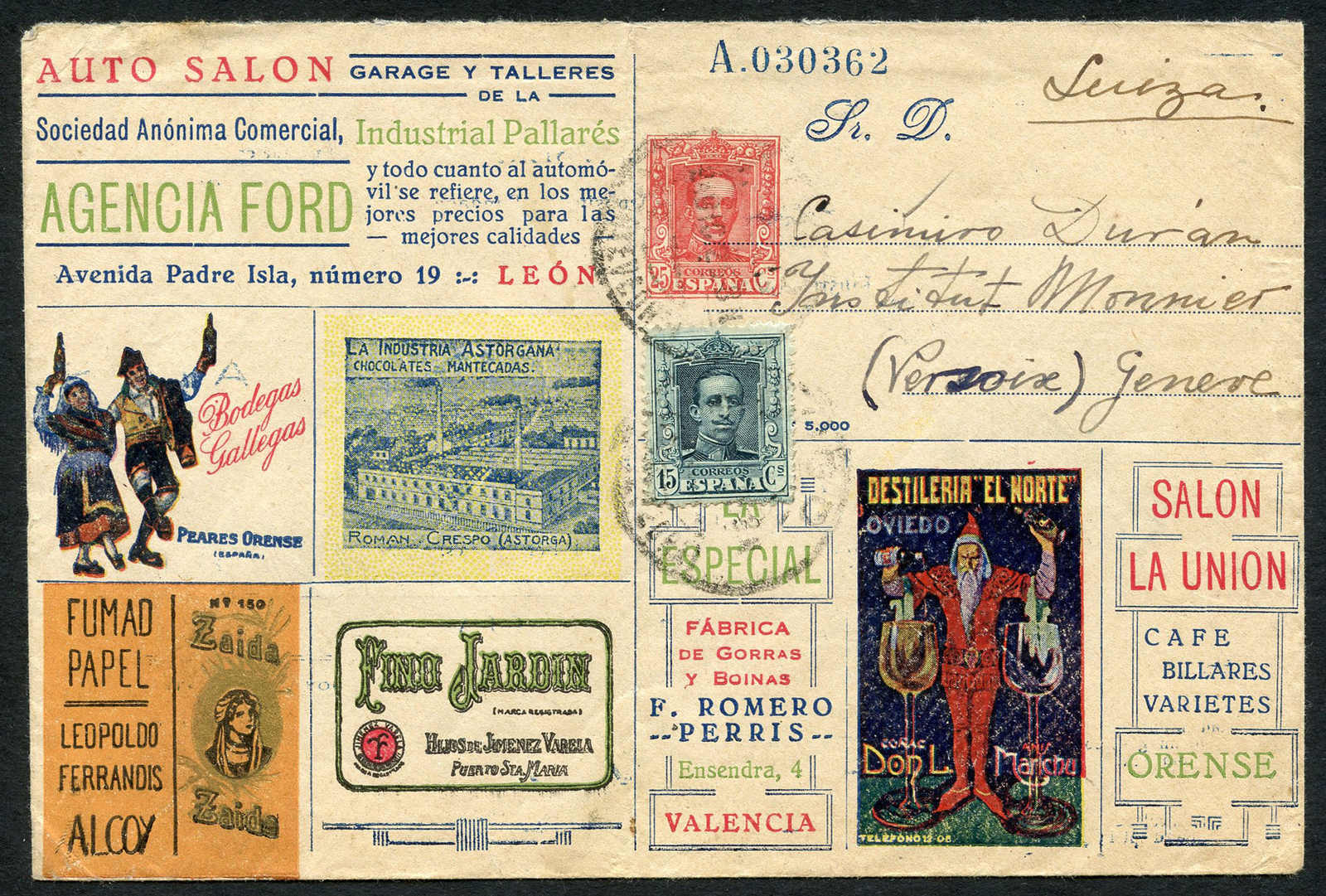 Lot 584 - europa spanien - Schwarzenbach Auktion Zurich 67th Auction - Session II Lot 584 - europa spanien - Schwarzenbach Auktion Zurich 67th Auction - Session II