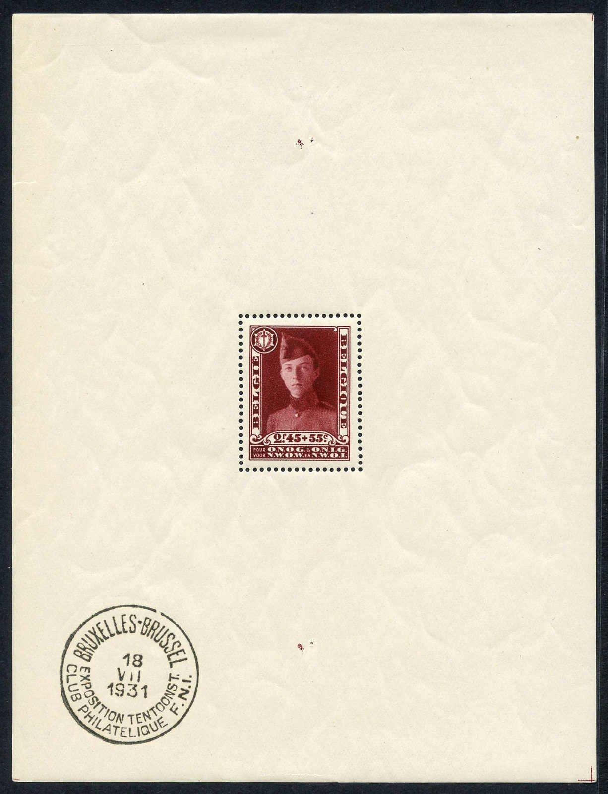 Lot 551 - europa belgien - Schwarzenbach Auktion Zurich 67th Auction - Session II Lot 551 - europa belgien - Schwarzenbach Auktion Zurich 67th Auction - Session II