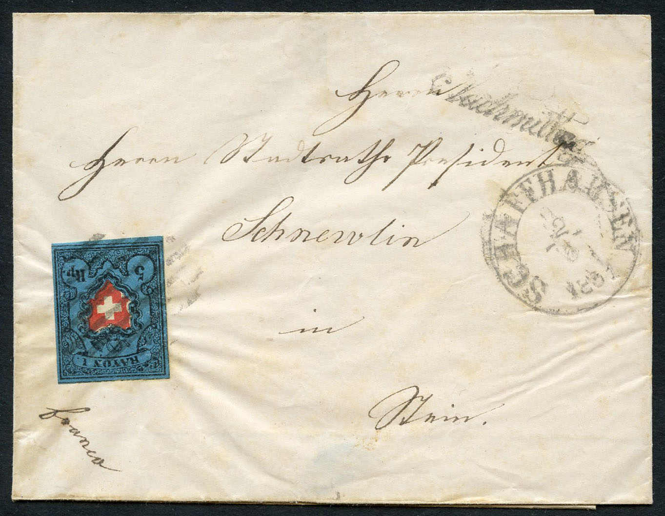 Lot 335 - schweiz schweiz rayon -  Schwarzenbach Auktion Zurich 67th Auction - Session II