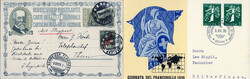 214040: Histoire postale, timbre poste, jour international après 1945